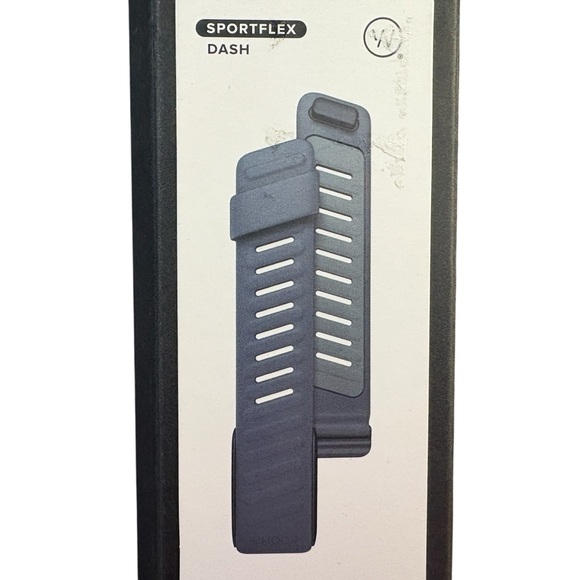 NEW Whoop Band Sportflex Dash Silicone Fitness Charcoal Gray - Picture 2 of 4